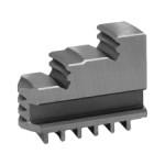 BISON Hard Solid Jaws for 4-jaw Scroll Chuck Ø250 mm for outside clamping type 36**/37**